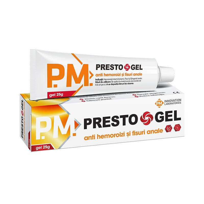 PrestoGel® Gel pentru hemoroizi