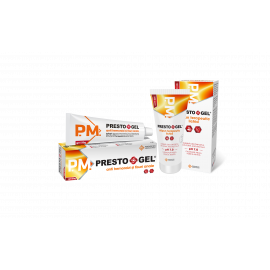 PACHET PrestoGel® Gel*50g + PrestoGel® Sapun terapeutic lichid*100ml