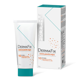 DermaFix gel pentru acnee si puncte negre, 50 g